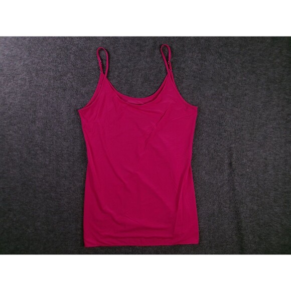 Jockey Cami Top Women Large Fuchsia Pink Base Layer Capsule Luxe Seamless Preppy - Picture 1 of 8